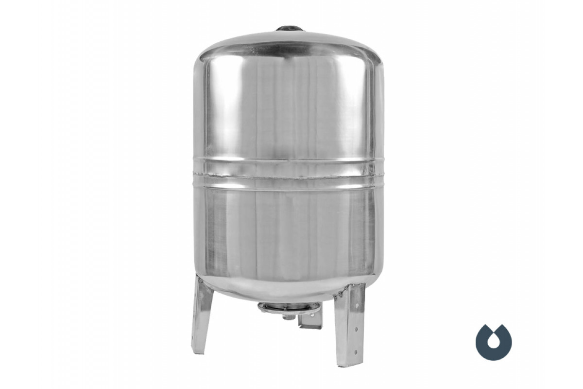 Гидроаккумулятор UNIPUMP 80 л (нерж.) вертикальный
