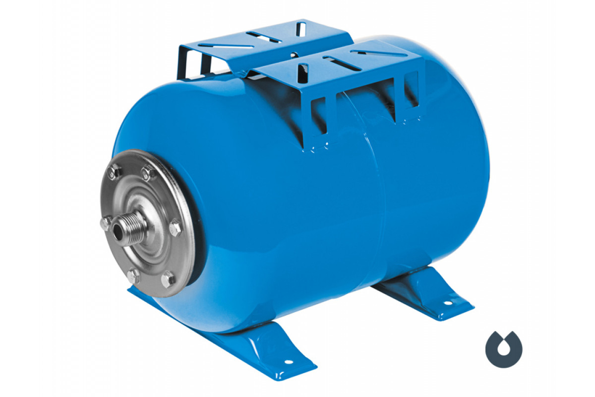 Гидроаккумулятор UNIPUMP 24 л горизонтальный
